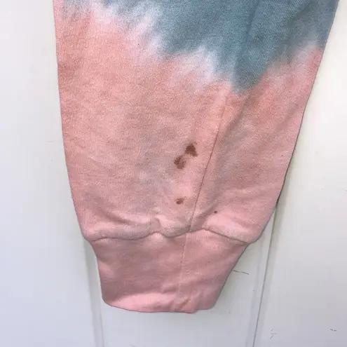 PINK - Victoria's Secret Pink Victoria’s Secret set tie dye print small/large blue and pink jogger set​​