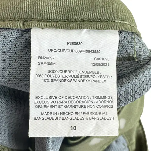 Dickies Cooling Temp-IQ Green Lightweight Shorts Pockets Women's Size 10