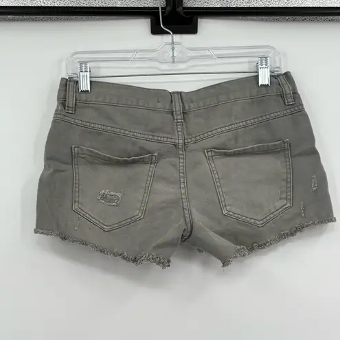 Free People  button fly shorts w24‎
