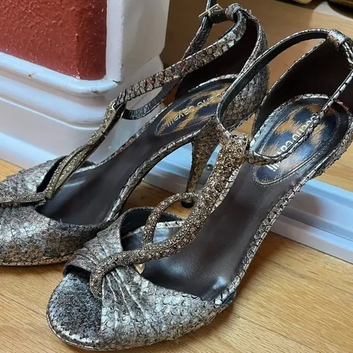 Roberto Cavalli STUNNING SNAKE HEELS