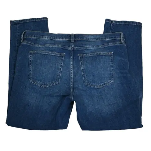 Gap  Real Straight Jeans Womens 33/16 Short Dark Wash