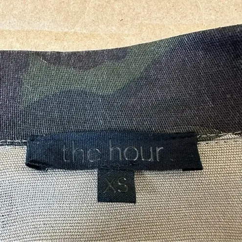 The Hour London Camo Print Jacket Green Size XS