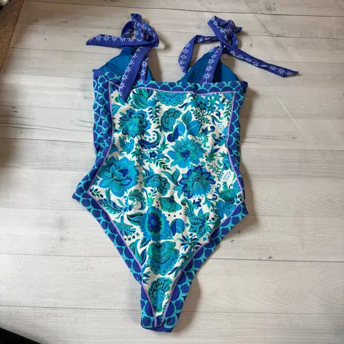 Beach Riot Akira One Piece Swimsuit Royal Riviera Blue Small