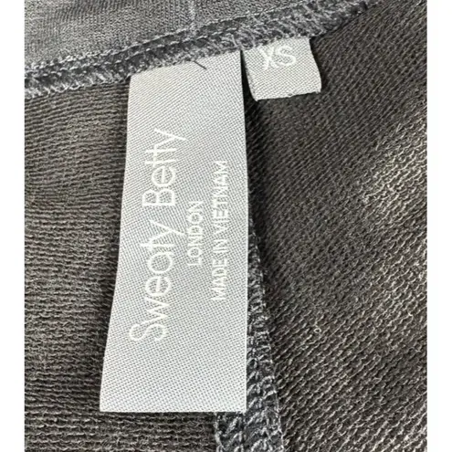 Sweaty Betty Sweatty Betty London Jogger Size XS Short Black Athletisure Track Pant Zip Ankle