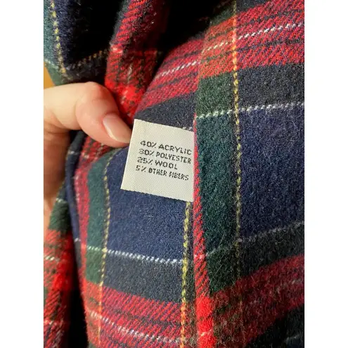 London Fog trench coat Vintage 80s red