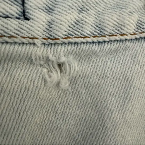 Vintage 90s Jou Jou Heartbreaker Denim Jean Shorts Lace Trim & Heart Patch 9/10 Blue