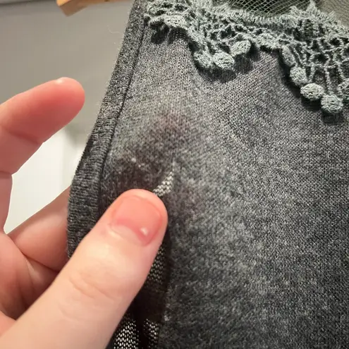 Pretty Angel Whimsigoth Fairycore Green Sleeveless Layered Lacey Vest Size Large