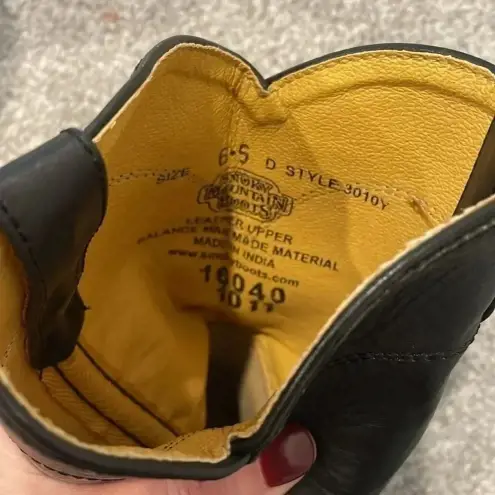 Smoky Mountain boots size 6.5 black