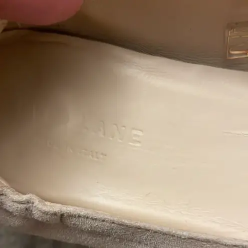 Everlane  The Day Heel Suede Leather Cream