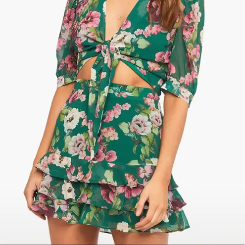 Bardot RAH RAH SKIRT IN GRPHC FLRL