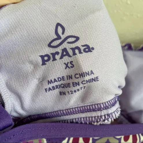 prAna 3/$20 Moorea Tankini Top in Dusted Peri Jasmine