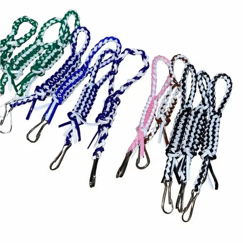 None Handmade braided keychains