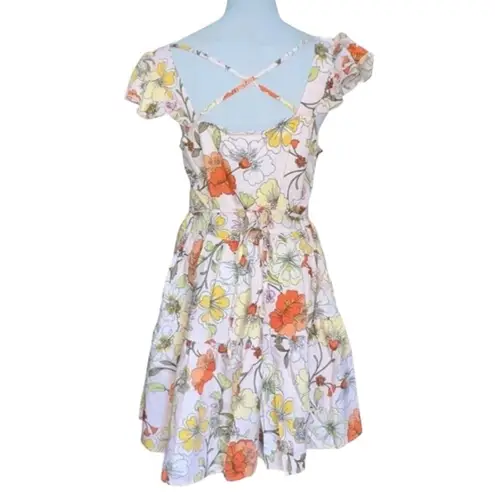 NEW Lottie & Holly BOG Collective Band of the Free Boho Mini Dress Size Small Pink