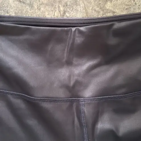 Set of 3 90 degree legging navy/purple/shiny green size L Blue Size L