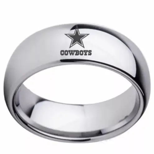 Silver Arc Dallas Cowboys Ring