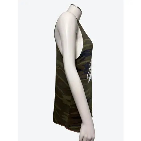 Alternative earth Racer Tank Speed Lab Camouflage Scooped Neck Tank Top Size LG