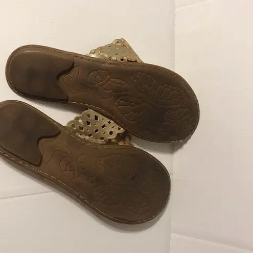 Born concept  slide on Thong sandals women size 9 M