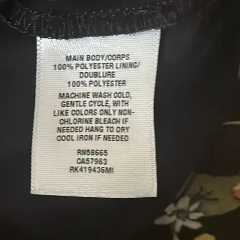 Free Press Maxi Dress Womens XS Multicolor Floral Sheer Wrap Long Slit Flowy