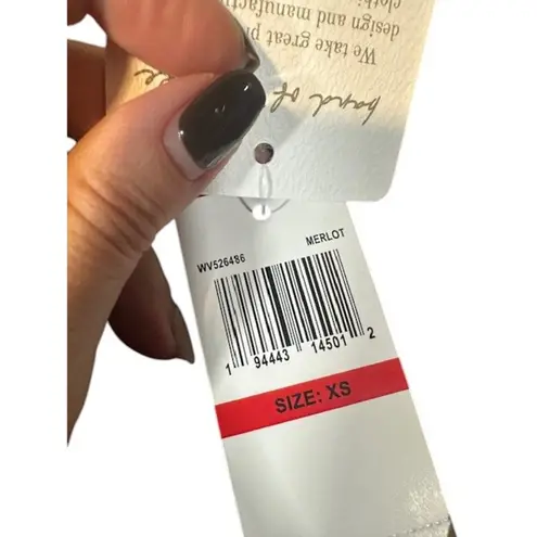 Band of the Free Maroon Long Sleeve Diamond Pattern V