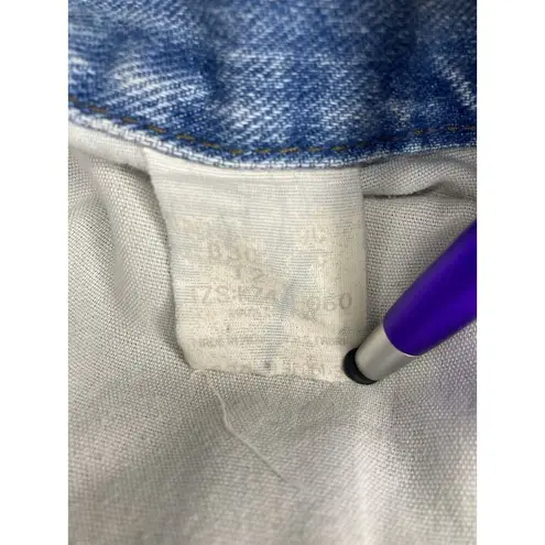 Riders By Lee Vintage 90s Riders Womens 12M 32x30.5 High Rise Mom Straight Leg Jeans Light