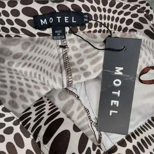 Motel Rocks  Jopan Indie Boho Trouser Optic Polka Pants Size XS NWT