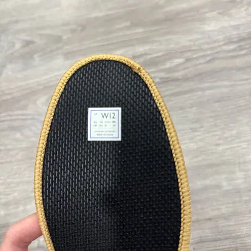 Rothy's Tan Stripe Slip On Loafer Shoes Size 12