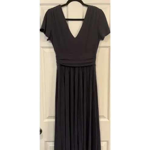 Sundance NWT Twilight Waltz Dress SZ MED Gray Swing Mother Of Bride/Groom Party