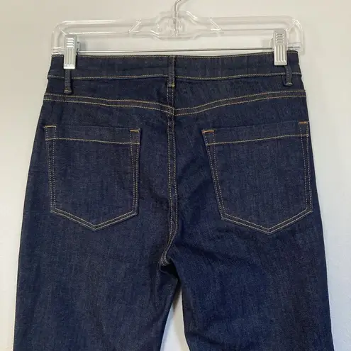 Ann Mashburn  Jeans 26 Dark Wash Slim Straight Leg‎ Stretch Denim Mid Rise