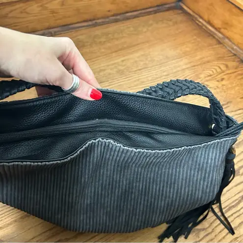 Sondra Roberts BOHOSondra Roberts Squared Faux Leather Shoulder Bag Purse