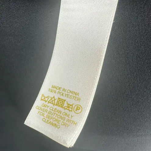 Kate Spade  Size 4 Dress Cream Pink Black Cap‎ Sleeve Polo Preppy Fit and Flare