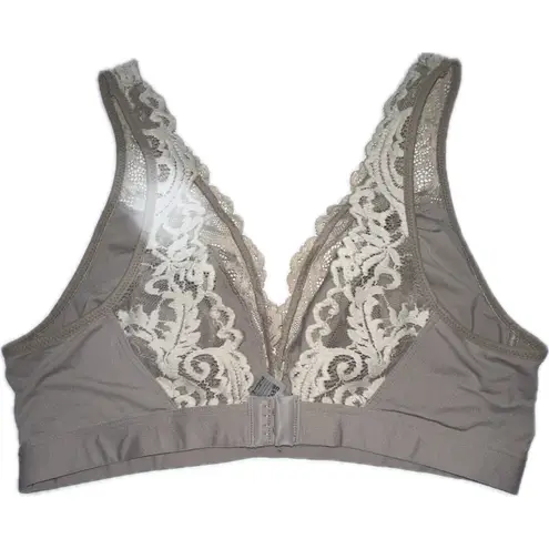 Wacoal Instant Icon Lace Bralette Wireless Supportive Band Multicolor Size L