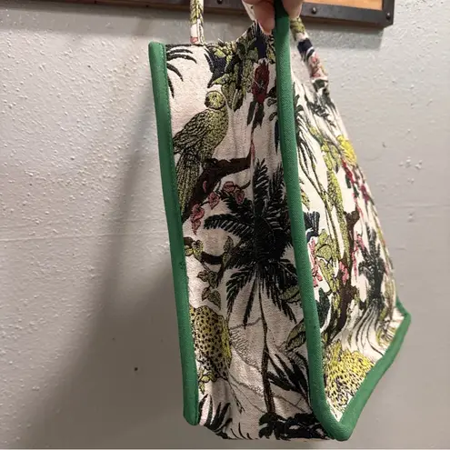 VIRAL America & Beyond Safari Beaded Tote Bag