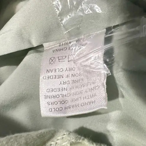 Lost + Wander  Springtime Romper Women's Large Sage Green Sleeveless Ruffle NWT