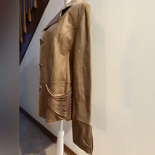 Knoles & Carter | women’s Italian lamb skin jacket. Size: XL