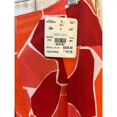 Doncaster Silk Cotton Blend Pleated Skirt Size 4 NWT