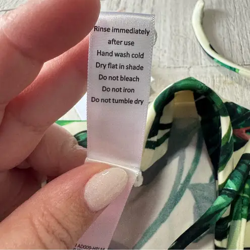 ANDIE Swim the Waikiki Dress NWT size Small Ivory Palm Print Swim Beach Coverup