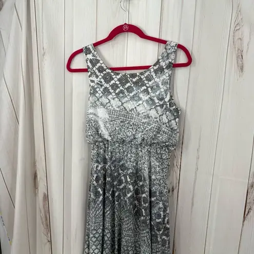 Denver Hayes Women’s XS Black White Maxi Dress Sleeveless