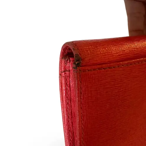 Furla Babylon XL Continental Wallet Pink Salmon Saffiano Leather