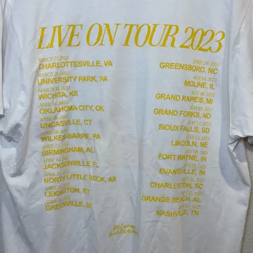 Kelsea Ballerina shirt womens white shirt sleeve country music hip hop Size M Size M