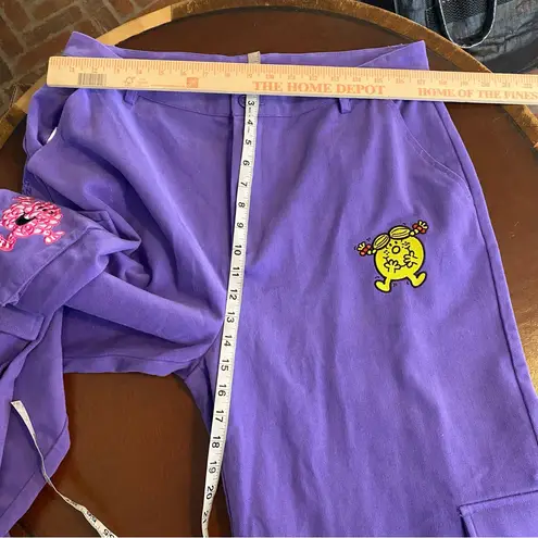 Samii Ryan Patchwork Cargo Pants Official Collaboration With Mr. Men Little Miss