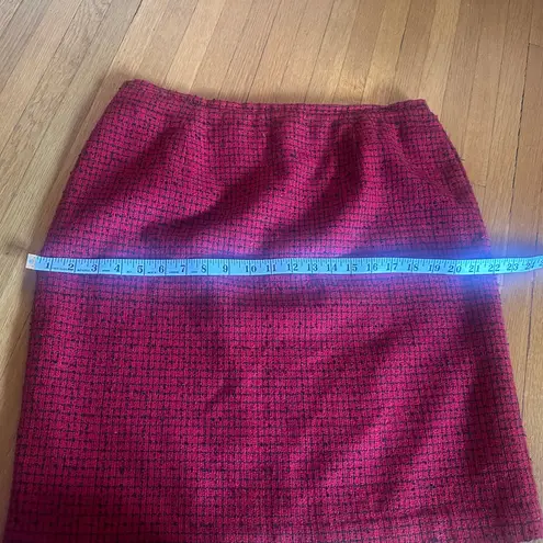 Norton Mcnaughton Vintage 90’s Tweed Skirt, Size 14.