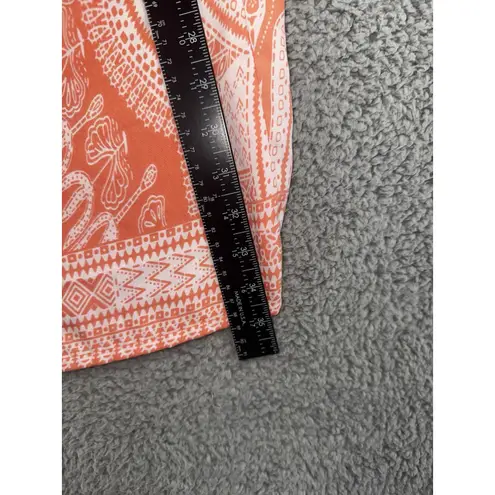 Gypsie Blu Skirt Women Large Maxi Hippie Stretch Waist Boho Aztec Pink