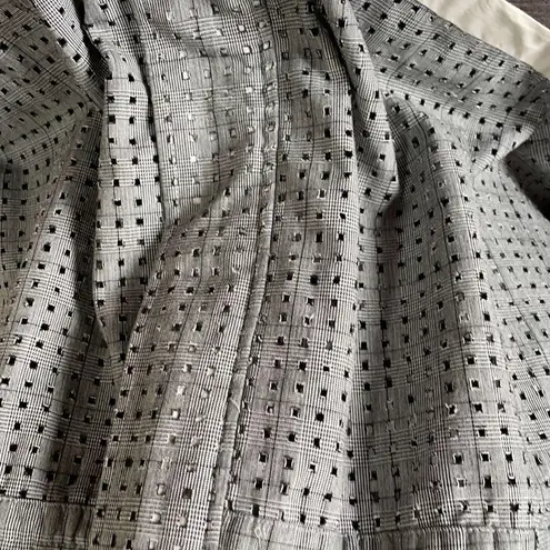 Simply Vera VERA WANG Gray & White Jacket Size L