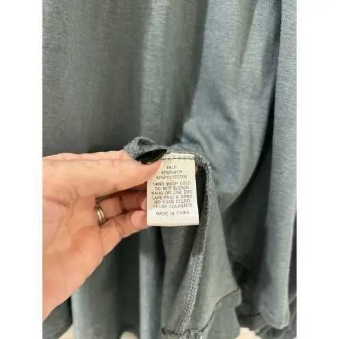 Petal Dew sage, green, bohemian blouse, size medium women’s Green