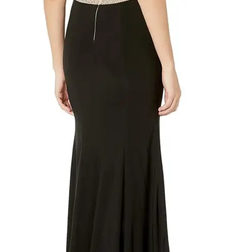 XScape Elegant Black Evening Gown