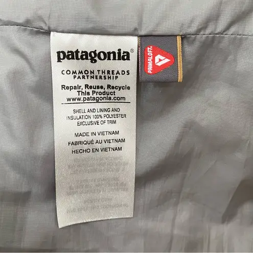 Patagonia 84247 Feather Gray Nano Puff Primaloft Puffer Women’s Vest Size Medium