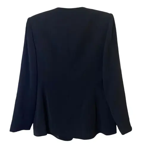 Le Suit  Women's Petite‎ Size 8 Black Tailored Blazer Jacket