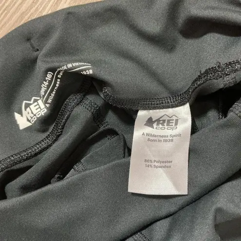 Rei Co-op Womens Black Active Leggings Pockets Size Large