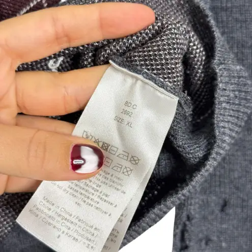 Ganni Fine Merino Jacquard Cardigan