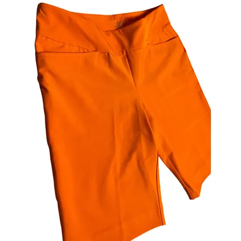 Tail Mulligan Stretch 21” Bermuda Golf Shorts in Orange Size 12